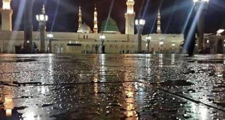 مدینہ بارش (madina rain)