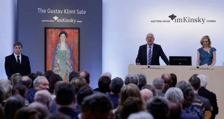 Klimt's 'Portrait of Miss Lieser' fetches US$32 million at auction